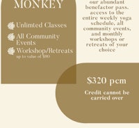 a flyer for a yoga retreat