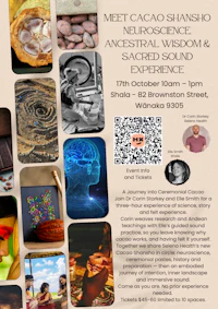 a flyer for a meeting with cao sanhoo